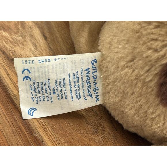 Build-A-Bear Workshop Brown Tan Puppy Dog Plush Stuffed Animal Toy 15" 2013 Soft - Picture 4 of 11